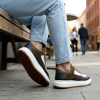 Rust Lace-up Sneakers