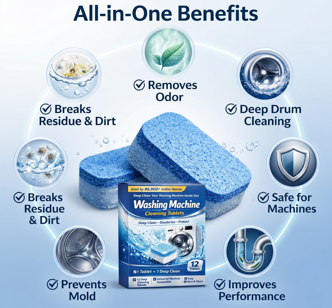Washing Machine Cleaning Tablets