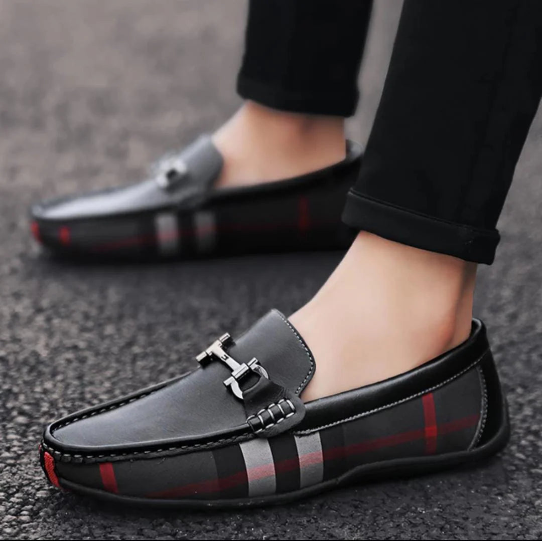 Checkmate Checker Loafers for Men